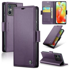 CaseMe 023 Butterfly Buckle Litchi Texture RFID Anti-theft Leather Phone Case