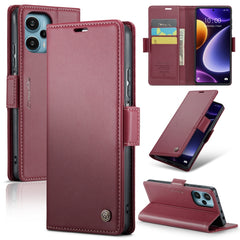 CaseMe 023 Butterfly Buckle Litchi Texture RFID Anti-theft Leather Phone Case
