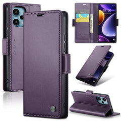 CaseMe 023 Butterfly Buckle Litchi Texture RFID Anti-theft Leather Phone Case