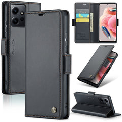 CaseMe 023 Butterfly Buckle Litchi Texture RFID Anti-theft Leather Phone Case
