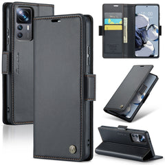 CaseMe 023 Butterfly Buckle Litchi Texture RFID Anti-theft Leather Phone Case
