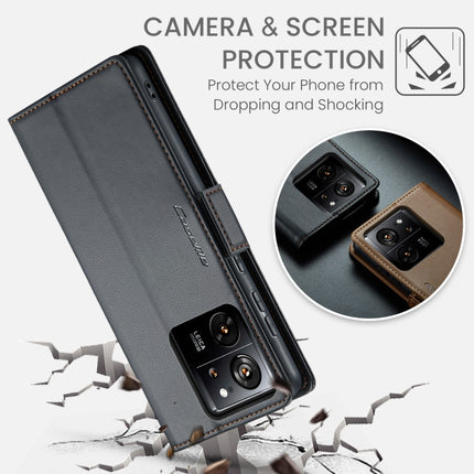 CaseMe 023 Butterfly Buckle Litchi Texture RFID Anti-theft Leather Phone Case