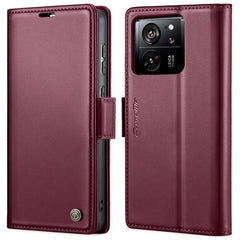 CaseMe 023 Butterfly Buckle Litchi Texture RFID Anti-theft Leather Phone Case