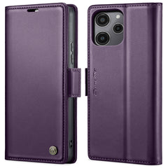 CaseMe 023 Butterfly Buckle Litchi Texture RFID Anti-theft Leather Phone Case
