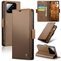 CaseMe 023 Butterfly Buckle Litchi Texture RFID Anti-theft Leather Phone Case