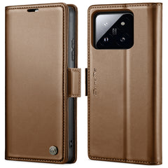 CaseMe 023 Butterfly Buckle Litchi Texture RFID Anti-theft Leather Phone Case