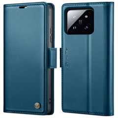 CaseMe 023 Butterfly Buckle Litchi Texture RFID Anti-theft Leather Phone Case