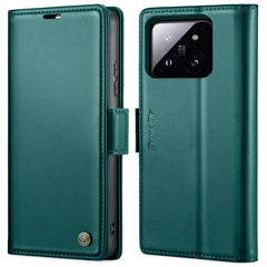 CaseMe 023 Butterfly Buckle Litchi Texture RFID Anti-theft Leather Phone Case