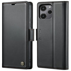 CaseMe 023 Butterfly Buckle Litchi Texture RFID Anti-theft Leather Phone Case
