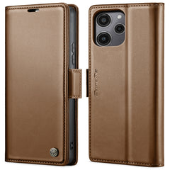 CaseMe 023 Butterfly Buckle Litchi Texture RFID Anti-theft Leather Phone Case