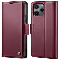 CaseMe 023 Butterfly Buckle Litchi Texture RFID Anti-theft Leather Phone Case