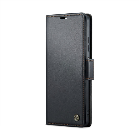 CaseMe 023 Butterfly Buckle Litchi Texture RFID Anti-theft Leather Phone Case