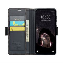 CaseMe 023 Butterfly Buckle Litchi Texture RFID Anti-theft Leather Phone Case