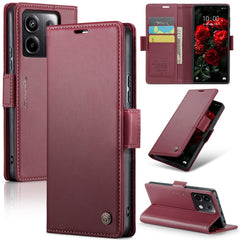 CaseMe 023 Butterfly Buckle Litchi Texture RFID Anti-theft Leather Phone Case