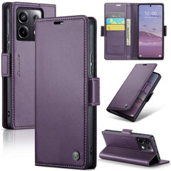 CaseMe 023 Butterfly Buckle Litchi Texture RFID Anti-theft Leather Phone Case