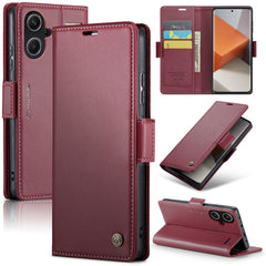 CaseMe 023 Butterfly Buckle Litchi Texture RFID Anti-theft Leather Phone Case