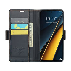 CaseMe 023 Butterfly Buckle Litchi Texture RFID Anti-theft Leather Phone Case