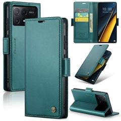 CaseMe 023 Butterfly Buckle Litchi Texture RFID Anti-theft Leather Phone Case