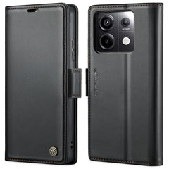 CaseMe 023 Butterfly Buckle Litchi Texture RFID Anti-theft Leather Phone Case