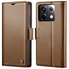 CaseMe 023 Butterfly Buckle Litchi Texture RFID Anti-theft Leather Phone Case