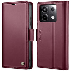CaseMe 023 Butterfly Buckle Litchi Texture RFID Anti-theft Leather Phone Case