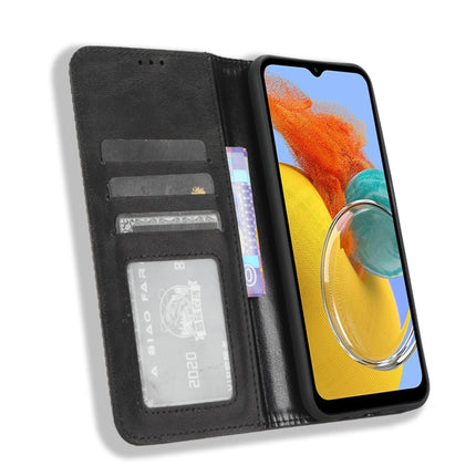 Magnetic Buckle Retro Texture Leather Phone Case, For Samsung Galaxy M34 5G, For Samsung Galaxy A25 5G, For Samsung Galaxy S23 FE 5G, For Samsung Galaxy M54 5G