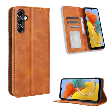 Magnetic Buckle Retro Texture Leather Phone Case, For Samsung Galaxy M34 5G, For Samsung Galaxy A25 5G, For Samsung Galaxy S23 FE 5G, For Samsung Galaxy M54 5G