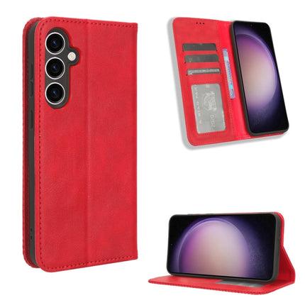 Magnetic Buckle Retro Texture Leather Phone Case, For Samsung Galaxy M34 5G, For Samsung Galaxy A25 5G, For Samsung Galaxy S23 FE 5G, For Samsung Galaxy M54 5G