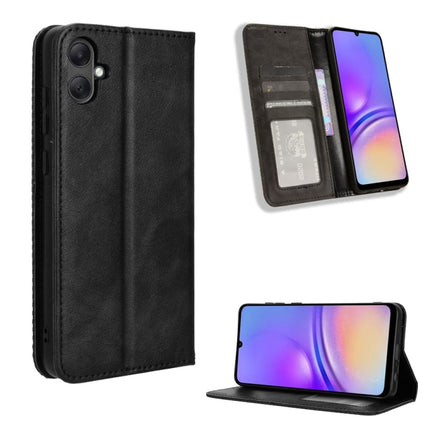 Magnetic Buckle Retro Texture Leather Phone Case, For Samsung Galaxy S24 Ultra 5G, For Samsung Galaxy S24+ 5G, For Samsung Galaxy S24 5G, For Samsung Galaxy A15, For Samsung Galaxy A05, For Samsung Galaxy A05s