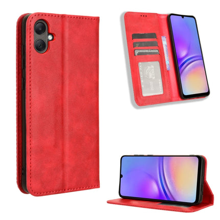 Magnetic Buckle Retro Texture Leather Phone Case, For Samsung Galaxy S24 Ultra 5G, For Samsung Galaxy S24+ 5G, For Samsung Galaxy S24 5G, For Samsung Galaxy A15, For Samsung Galaxy A05, For Samsung Galaxy A05s
