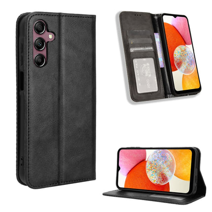 Magnetic Buckle Retro Texture Leather Phone Case, For Samsung Galaxy S24 Ultra 5G, For Samsung Galaxy S24+ 5G, For Samsung Galaxy S24 5G, For Samsung Galaxy A15, For Samsung Galaxy A05, For Samsung Galaxy A05s