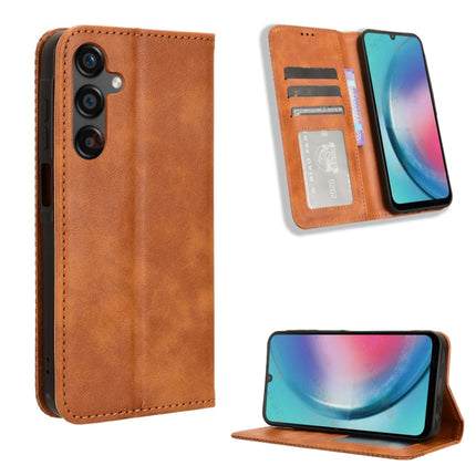Magnetic Buckle Retro Texture Leather Phone Case, For Samsung Galaxy M34 5G, For Samsung Galaxy A25 5G, For Samsung Galaxy S23 FE 5G, For Samsung Galaxy M54 5G