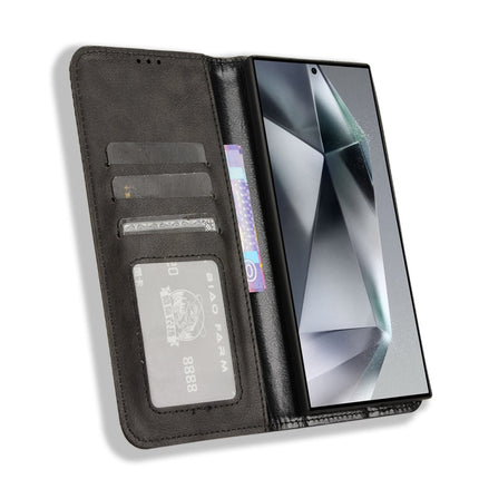 Magnetic Buckle Retro Texture Leather Phone Case, For Samsung Galaxy S24 Ultra 5G, For Samsung Galaxy S24+ 5G, For Samsung Galaxy S24 5G, For Samsung Galaxy A15, For Samsung Galaxy A05, For Samsung Galaxy A05s