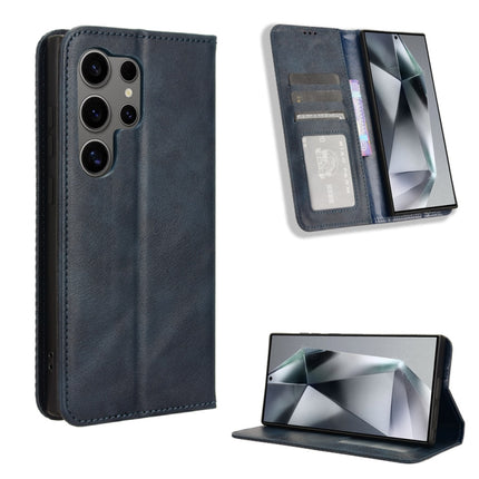 Magnetic Buckle Retro Texture Leather Phone Case, For Samsung Galaxy S24 Ultra 5G, For Samsung Galaxy S24+ 5G, For Samsung Galaxy S24 5G, For Samsung Galaxy A15, For Samsung Galaxy A05, For Samsung Galaxy A05s