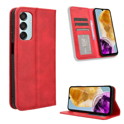 Magnetic Buckle Retro Texture Leather Phone Case, For Samsung Galaxy C55 / M55 5G, For Samsung Galaxy M14 4G / A05s 4G, For Samsung Galaxy F15 / M15 5G, For Samsung Galaxy Xcover 7, For Samsung Galaxy A55 5G, For Samsung Galaxy A35 5G