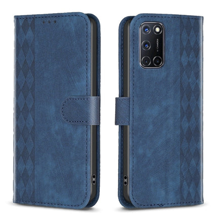 Plaid Embossed Leather Phone Case, For Samsung Galaxy A52 4G/5G, For Samsung Galaxy A53, For Samsung Galaxy A54, For Samsung Galaxy A71 4G