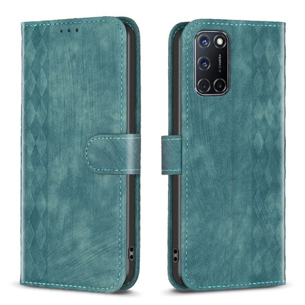Plaid Embossed Leather Phone Case, For Samsung Galaxy A52 4G/5G, For Samsung Galaxy A53, For Samsung Galaxy A54, For Samsung Galaxy A71 4G