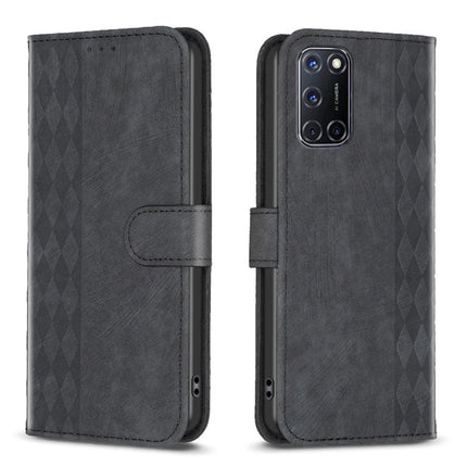 Plaid Embossed Leather Phone Case, For Samsung Galaxy A52 4G/5G, For Samsung Galaxy A53, For Samsung Galaxy A54, For Samsung Galaxy A71 4G