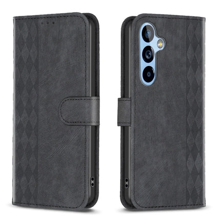 Plaid Embossed Leather Phone Case, For Samsung Galaxy A52 4G/5G, For Samsung Galaxy A53, For Samsung Galaxy A54, For Samsung Galaxy A71 4G