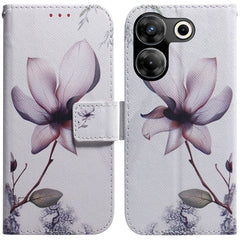 Coloured Drawing Flip Leather Phone Case