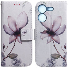 Coloured Drawing Flip Leather Phone Case, For Tecno Spark 10 / Spark 10C, For Tecno Spark 10 Pro, For Tecno Pova 5