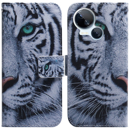 Coloured Drawing Flip Leather Phone Case, For Tecno Camon 20 Pro 4G / 20, For Tecno Spark 10 5G
