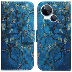 Coloured Drawing Flip Leather Phone Case