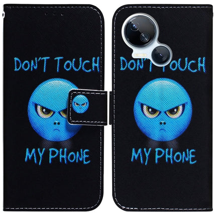 Coloured Drawing Flip Leather Phone Case, For Tecno Camon 20 Pro 4G / 20, For Tecno Spark 10 5G