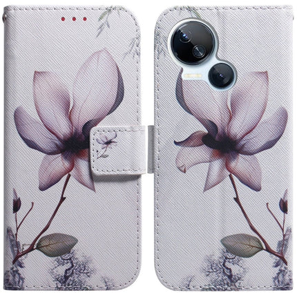 Coloured Drawing Flip Leather Phone Case, For Tecno Camon 20 Pro 4G / 20, For Tecno Spark 10 5G