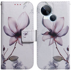 Coloured Drawing Flip Leather Phone Case