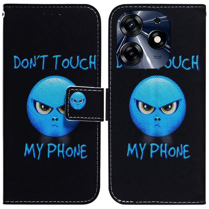 Coloured Drawing Flip Leather Phone Case, For Tecno Spark 10 / Spark 10C, For Tecno Spark 10 Pro