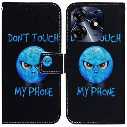 Coloured Drawing Flip Leather Phone Case, For Tecno Spark 10 / Spark 10C, For Tecno Spark 10 Pro