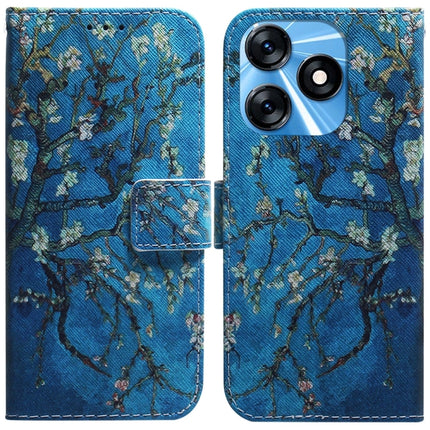 Coloured Drawing Flip Leather Phone Case, For Tecno Spark 10 / Spark 10C, For Tecno Spark 10 Pro