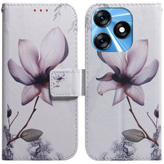 Coloured Drawing Flip Leather Phone Case, For Tecno Spark 10 / Spark 10C, For Tecno Spark 10 Pro, For Tecno Pova 5